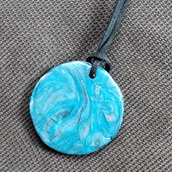 Turquoise Capricorn Pendant Necklace - Picture 11 of 11